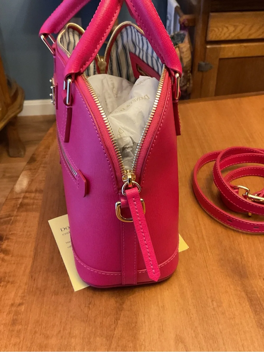 Dooney & Bourke compact dome
